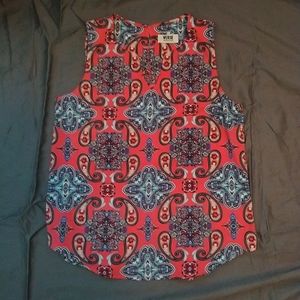 NWOT Verse sleeveless pattern top